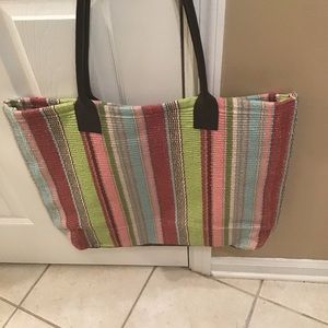 Dash and Albert Woven Tote